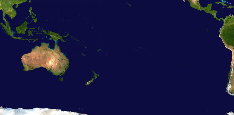 L'Oceania ripresa dal satellite_Pacifico_Parabellumhistory